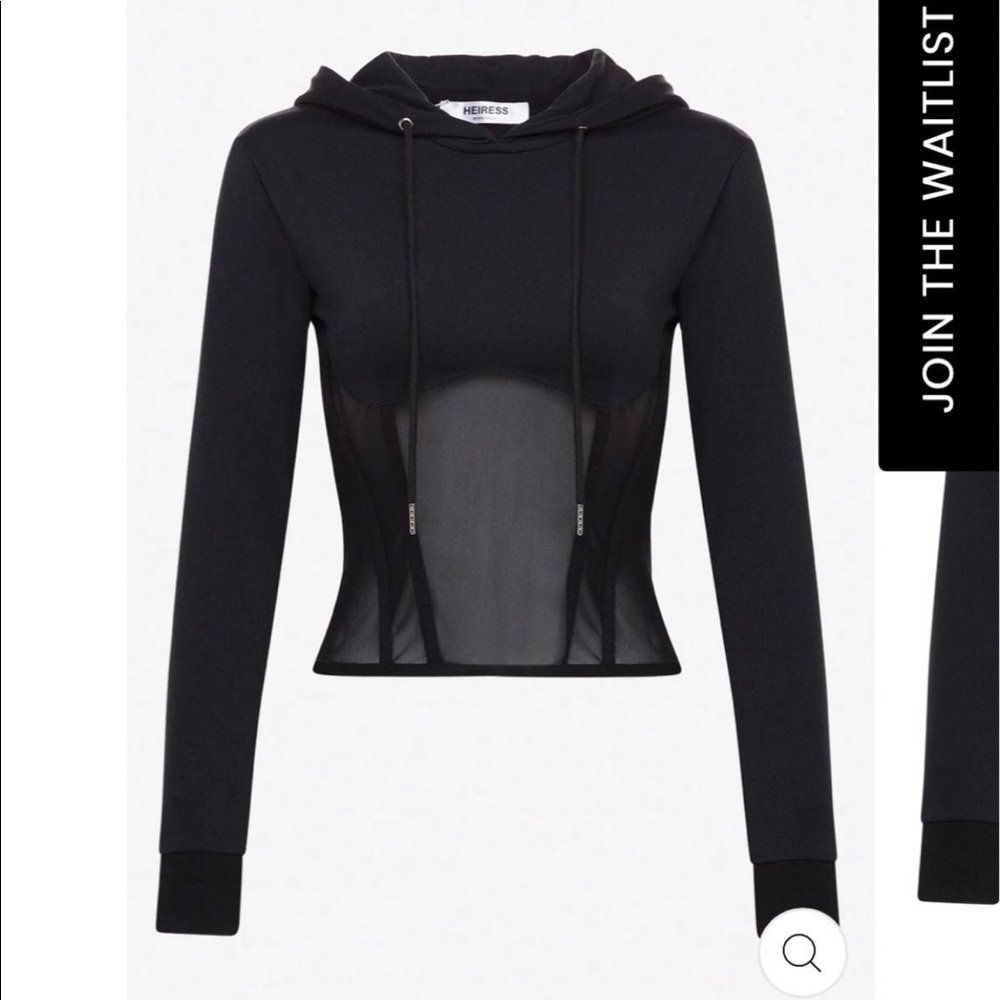 Heiress Beverly Hills Corset Hoodie